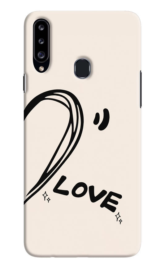 Soul Line Samsung A20s Hard Case Back Cover by Casekaro