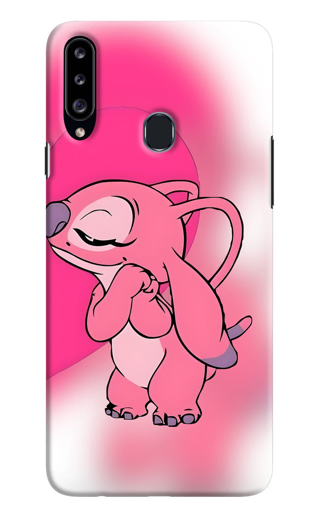 Angel Hug Samsung A20s Hard Case Back Cover by Casekaro