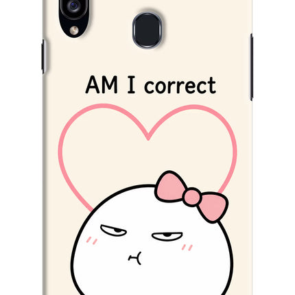 Always Right Samsung A20s Hard Case Back Cover by Casekaro