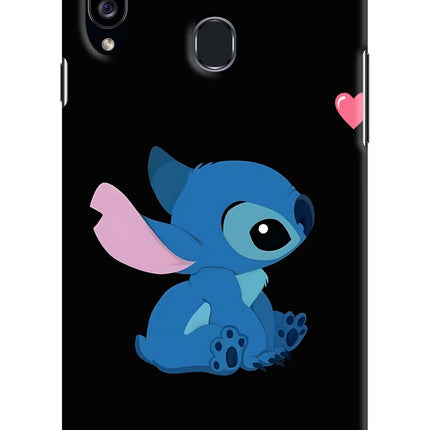 Stitch Crush Samsung A20s Hard Case Back Cover by Casekaro
