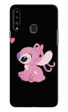 Angel Crush Samsung A20s Hard Case Back Cover by Casekaro