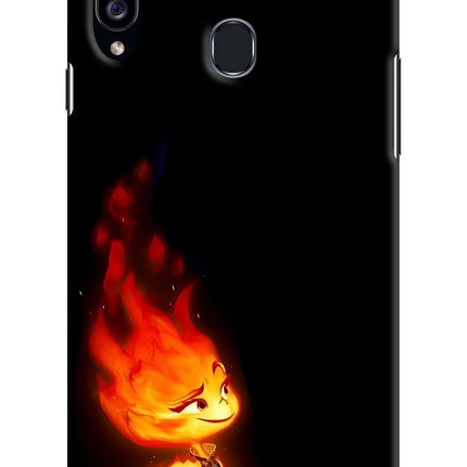 Ember Flame Samsung A20s Hard Case Back Cover by Casekaro