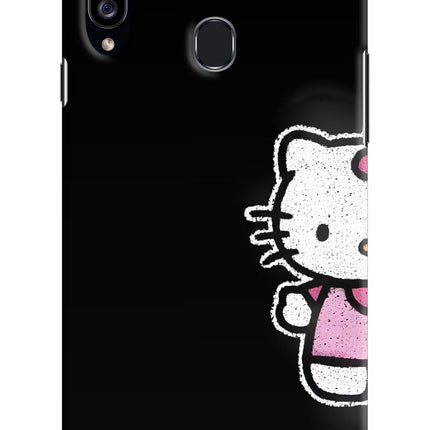 Kitty Charm Samsung A20s Hard Case Back Cover by Casekaro