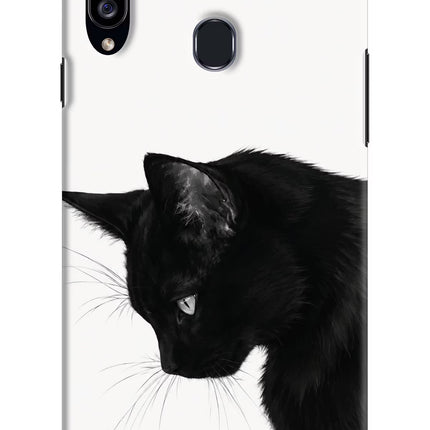 Shadow Gaze Samsung A20s Hard Case Back Cover by Casekaro
