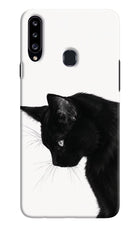 Shadow Gaze Samsung A20s Hard Case Back Cover by Casekaro