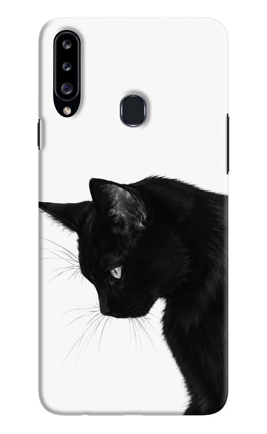 Shadow Gaze Samsung A20s Hard Case Back Cover by Casekaro