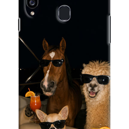 Party Squad Samsung A20s Hard Case Back Cover by Casekaro