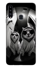 Hood Cats Samsung A20s Hard Case Back Cover by Casekaro