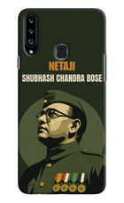 Netaji Legacy Samsung A20s Hard Case Back Cover by Casekaro