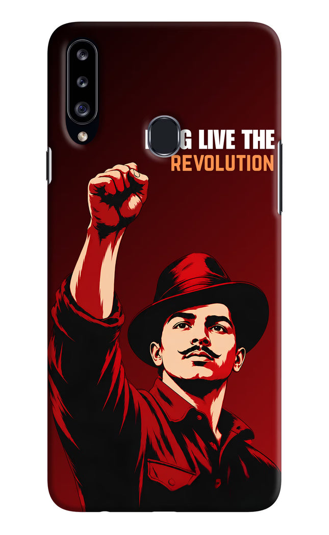 Bhagat Singh Revolution Samsung A20s Hard Case Back Cover by Casekaro