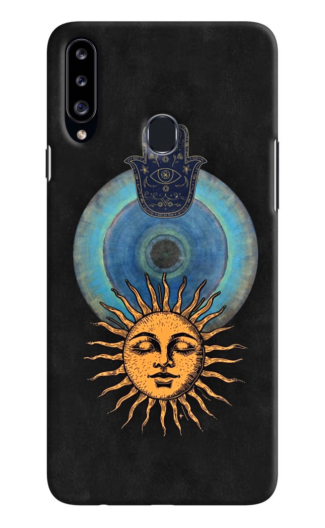 Divine Sun Samsung A20s Hard Case Back Cover by Casekaro