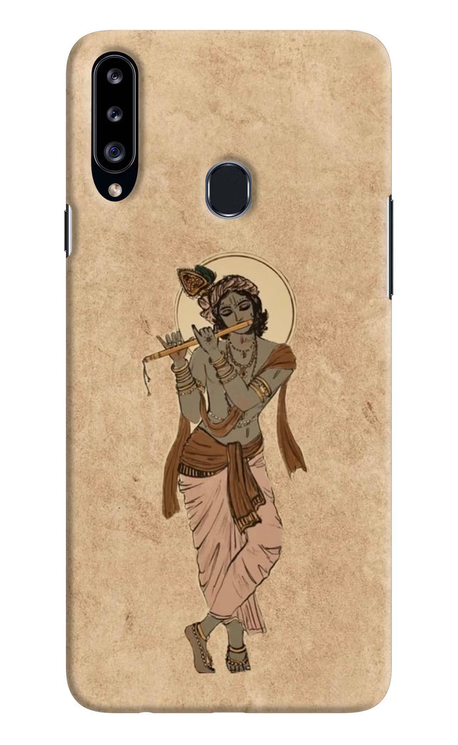 Krishna Samsung A20s Hard Case Back Cover by Casekaro