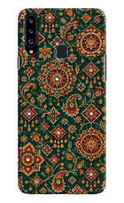 Green Pataka Samsung A20s Back Cover