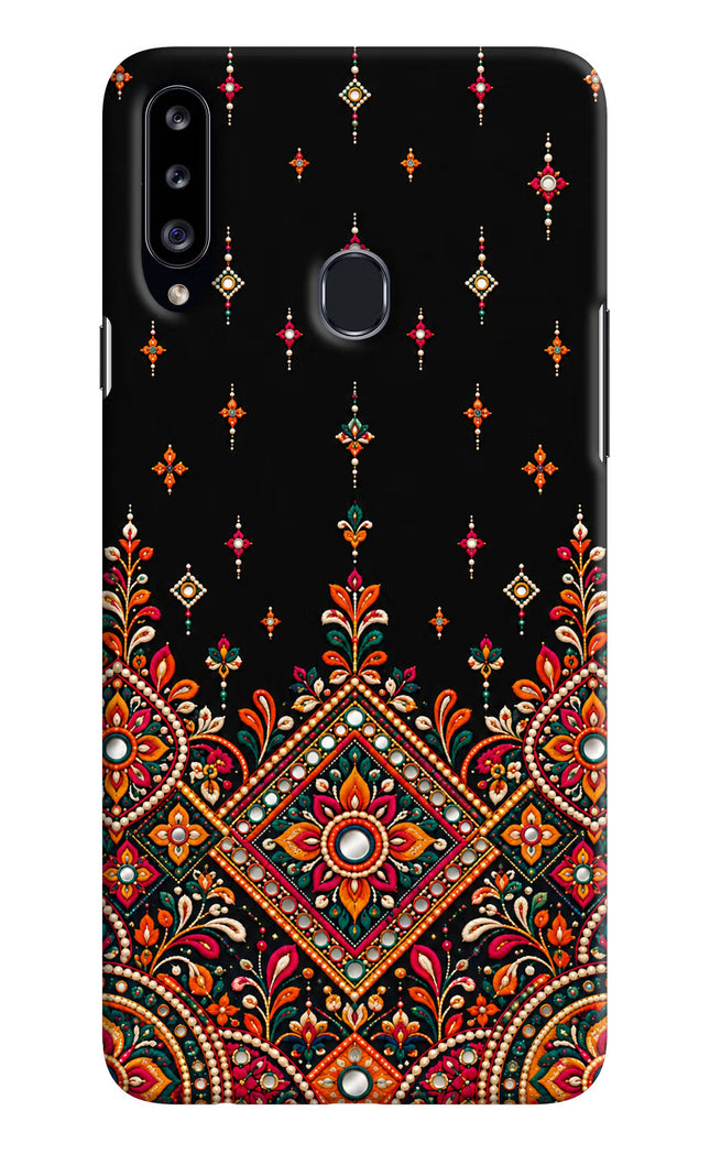 Noir Mehfil Samsung A20s Hard Case Back Cover by Casekaro