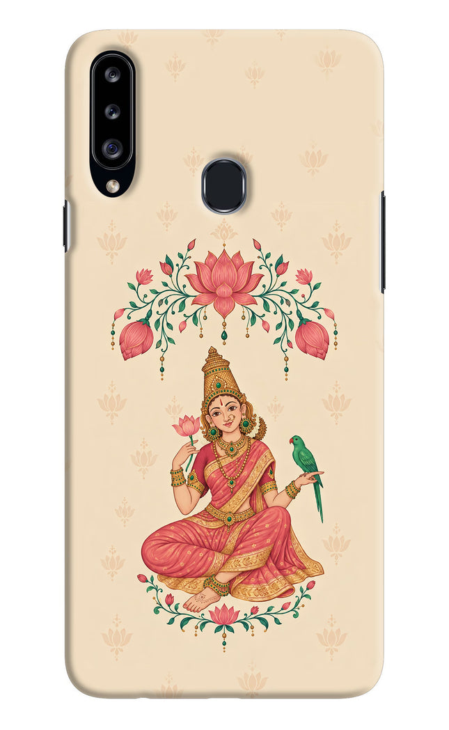 Goddess Lakshmi Samsung A20s Hard Case Back Cover by Casekaro