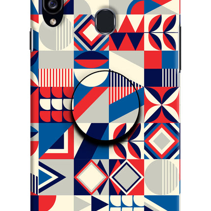 Colorful Pattern Samsung A20s Pop Case by Casekaro