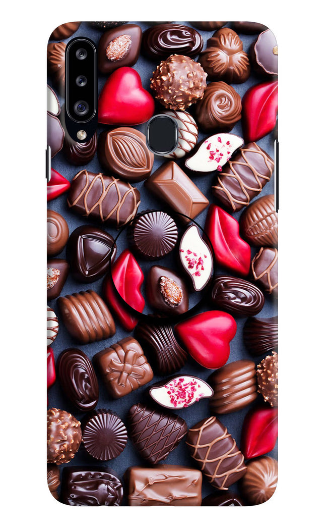 Chocolates Samsung A20s Pop Case by Casekaro