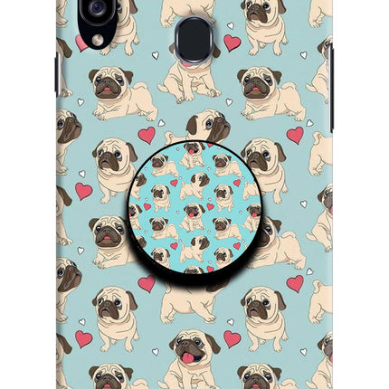 Pug Dog Samsung A20s Pop Case by Casekaro