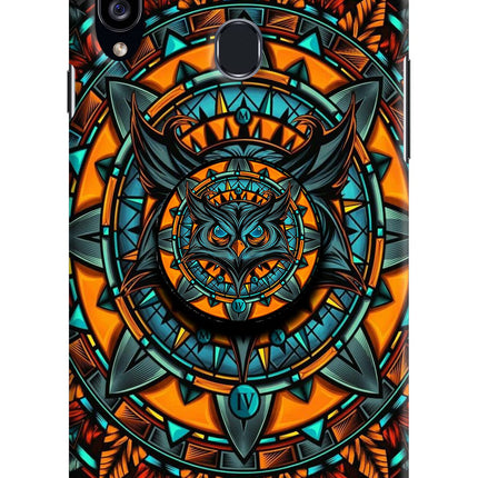 Angry Owl Samsung A20s Pop Case by Casekaro