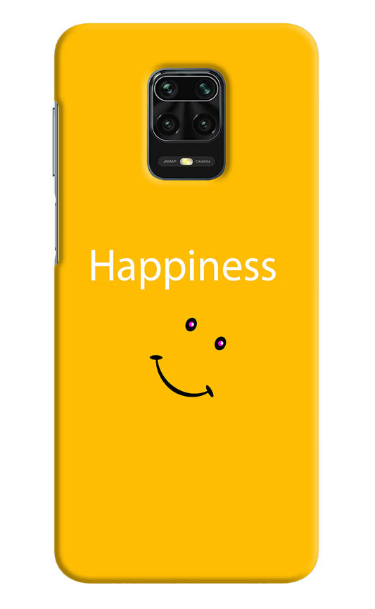 Happiness With Smiley Redmi Note 9 Pro/Pro Max Hard Case Back Cover by Casekaro