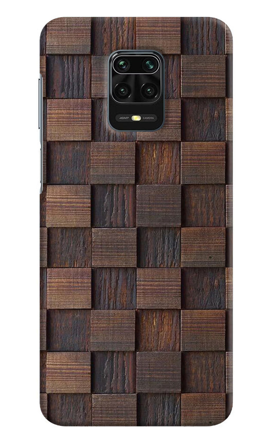 Wooden Cube Design Redmi Note 9 Pro/Pro Max Hard Case Back Cover by Casekaro