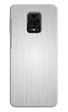Wooden Grey Texture Redmi Note 9 Pro/Pro Max Hard Case Back Cover by Casekaro