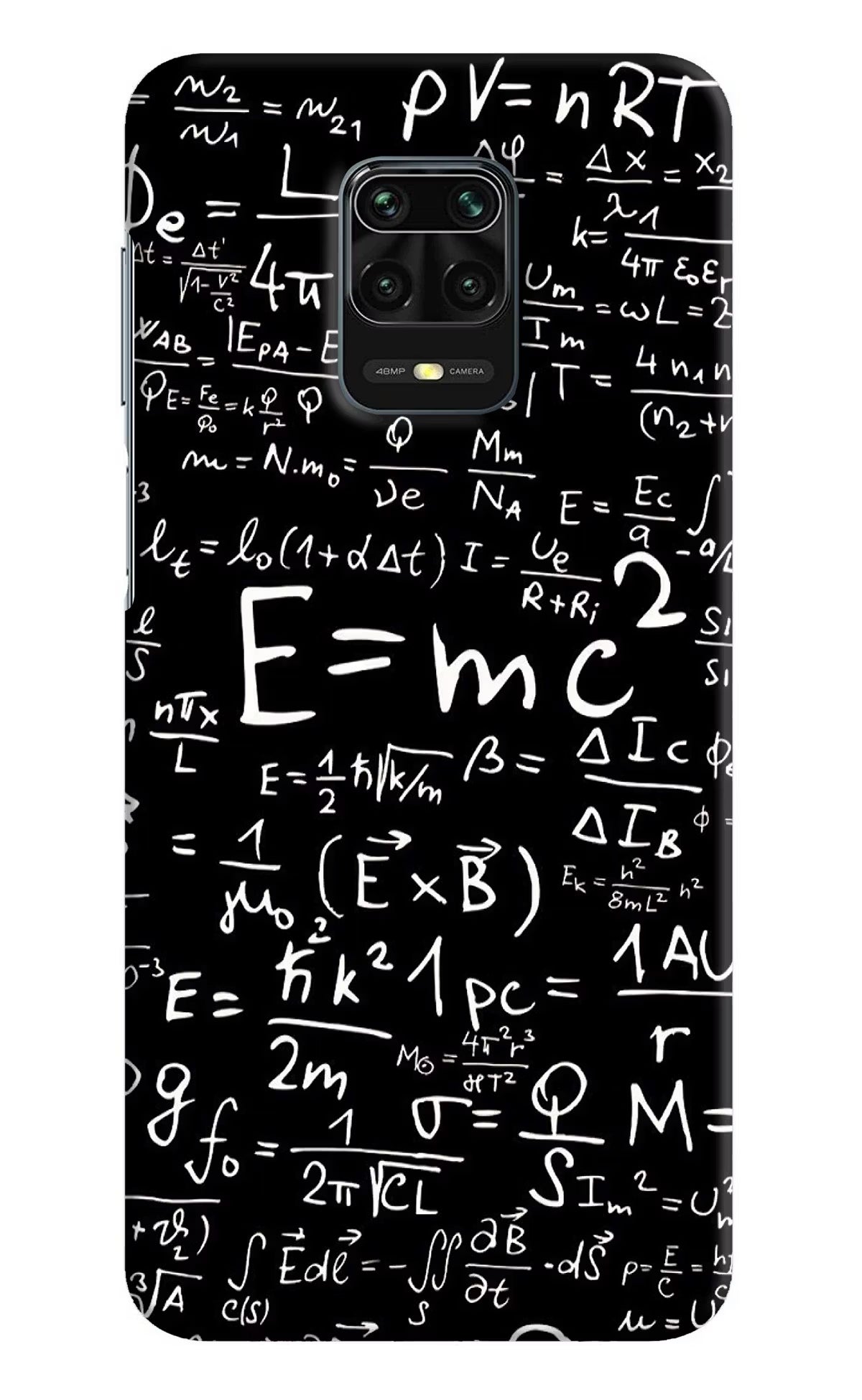Physics Formula Redmi Note 9 Pro/Pro Max Hard Case Back Cover by Casekaro