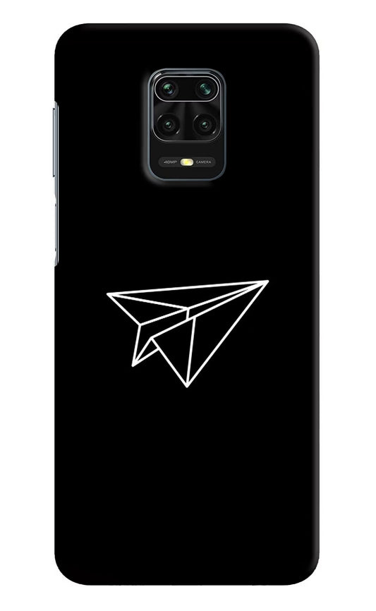 Paper Plane White Redmi Note 9 Pro/Pro Max Hard Case Back Cover by Casekaro