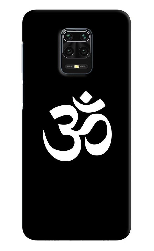 Om Redmi Note 9 Pro/Pro Max Hard Case Back Cover by Casekaro