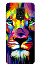 Lion Redmi Note 9 Pro/Pro Max Hard Case Back Cover by Casekaro