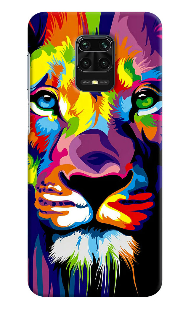Lion Redmi Note 9 Pro/Pro Max Hard Case Back Cover by Casekaro