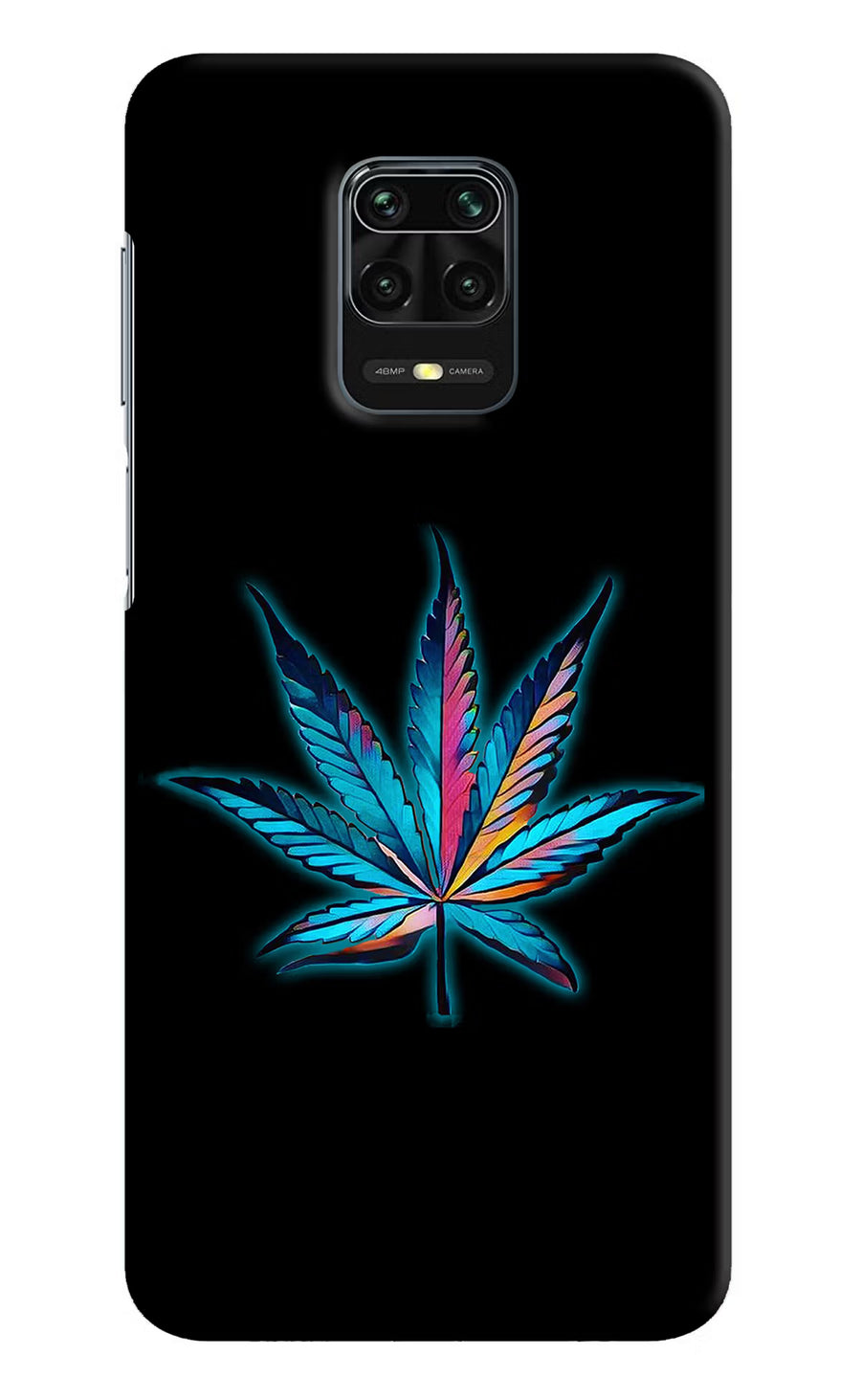 Weed Redmi Note 9 Pro/Pro Max Back Cover, Hard case