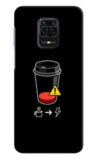Coffee Redmi Note 9 Pro/Pro Max Hard Case Back Cover by Casekaro