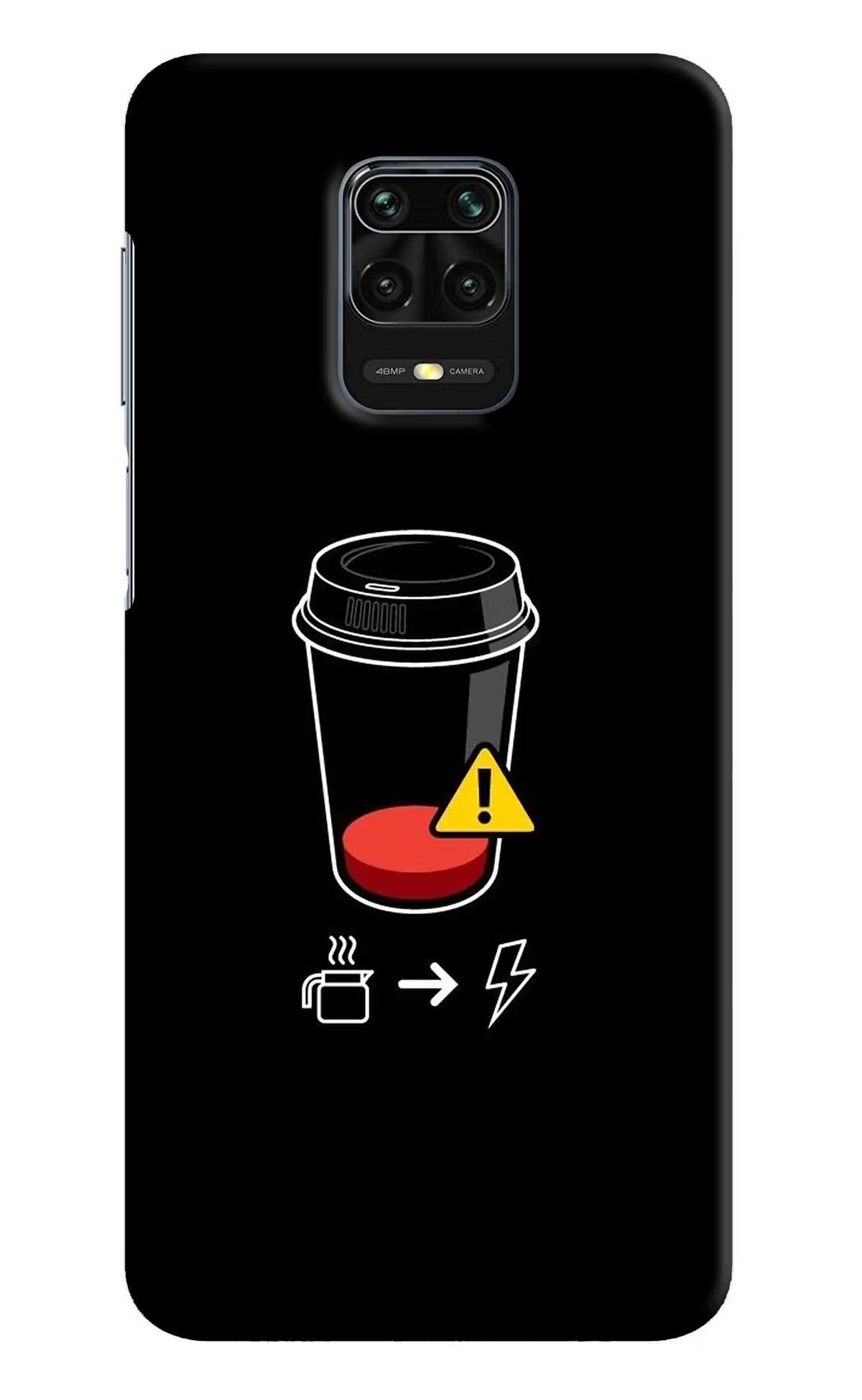 Coffee Redmi Note 9 Pro/Pro Max Hard Case Back Cover by Casekaro