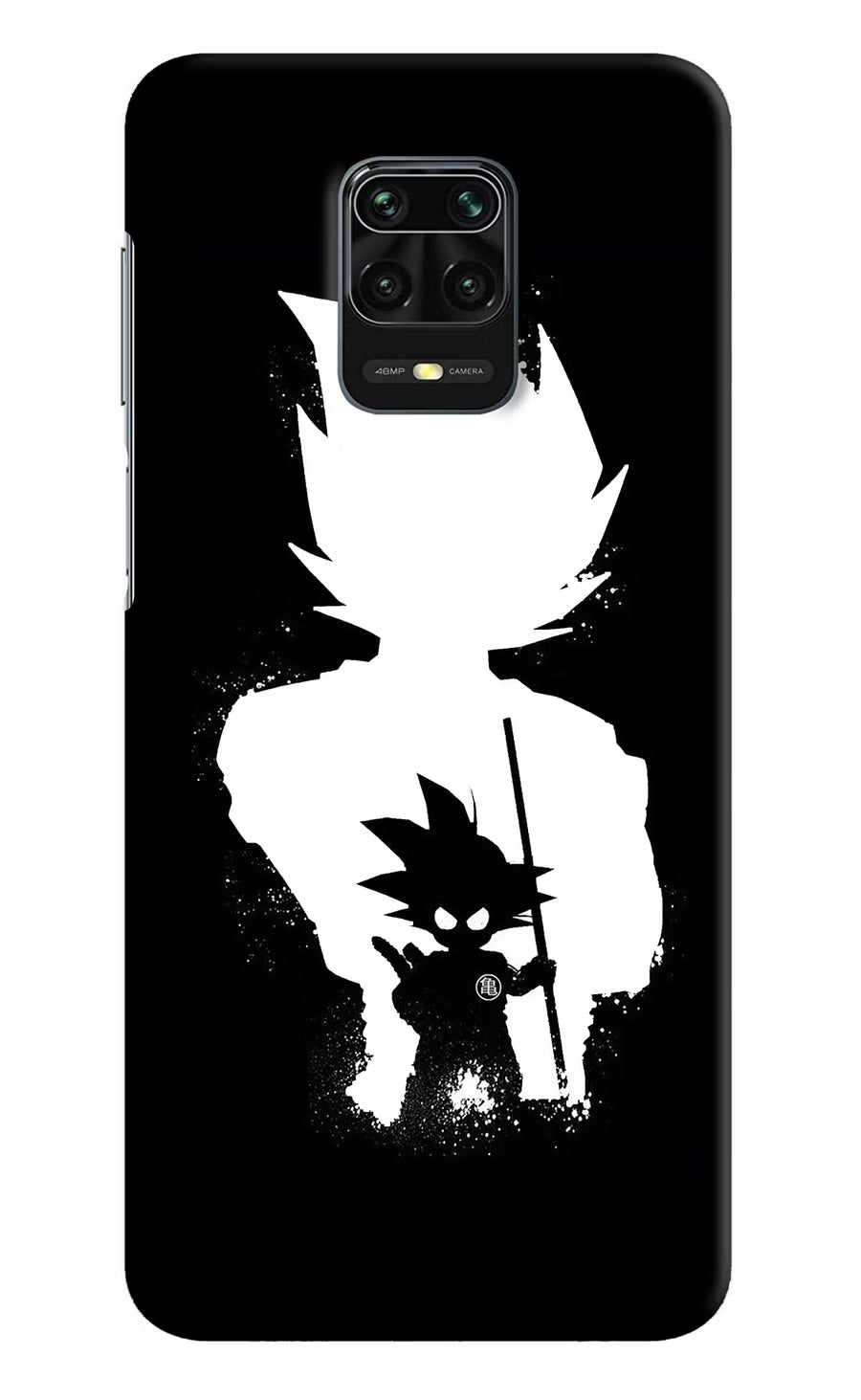 Goku Shadow Redmi Note 9 Pro/Pro Max Back Cover, Hard case