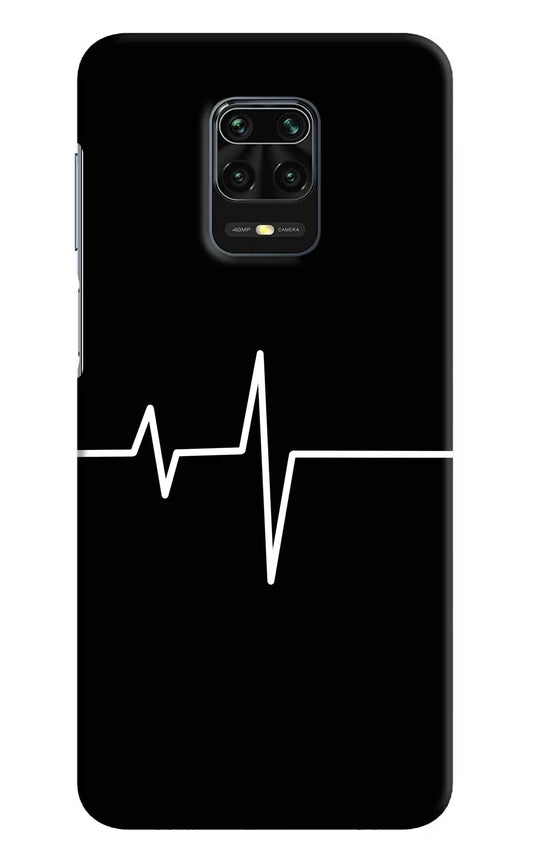 Heart Beats Redmi Note 9 Pro/Pro Max Hard Case Back Cover by Casekaro