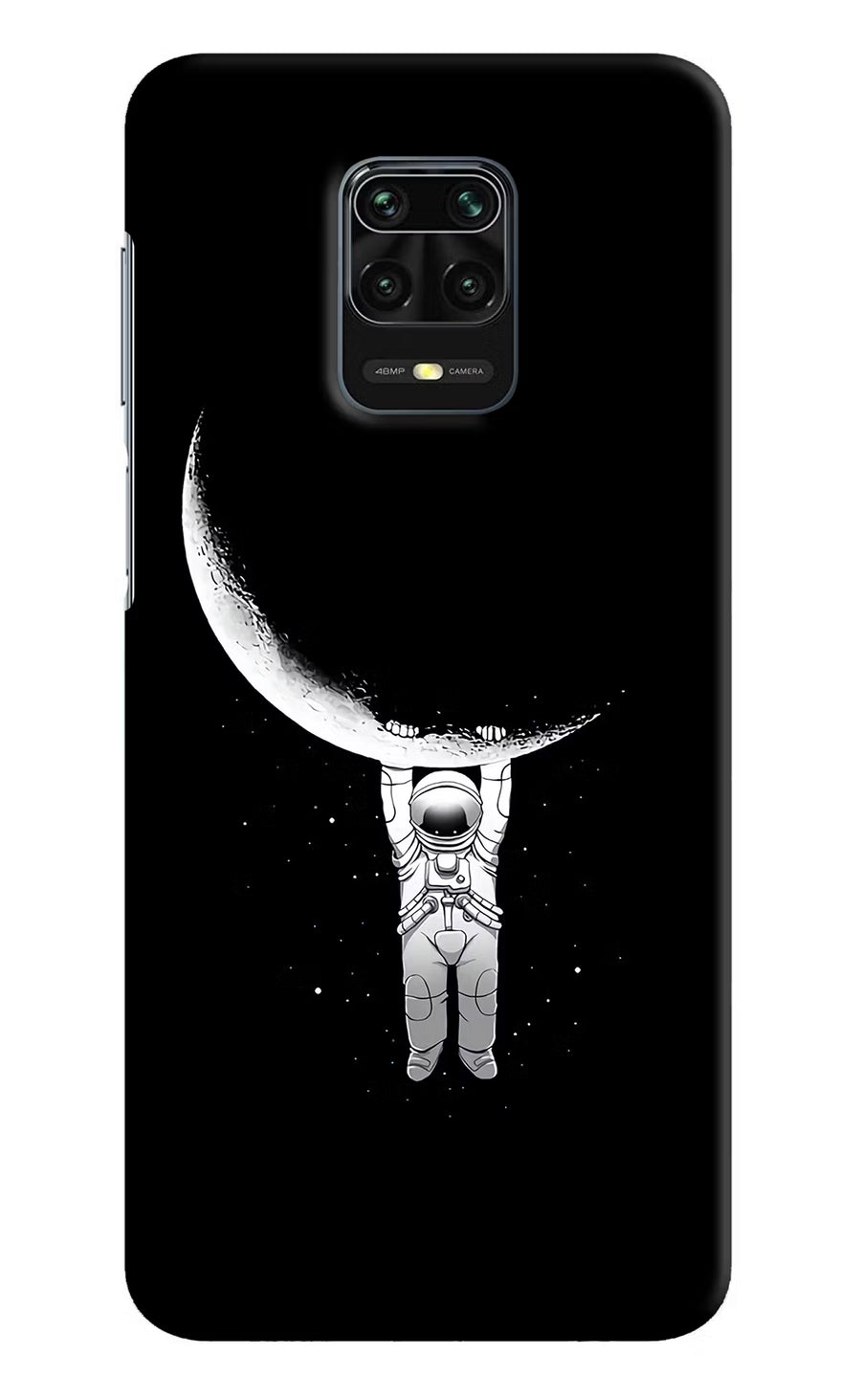 Moon Space Redmi Note 9 Pro/Pro Max Back Cover, Hard case