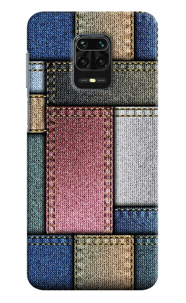 Multicolor Jeans Redmi Note 9 Pro/Pro Max Hard Case Back Cover by Casekaro