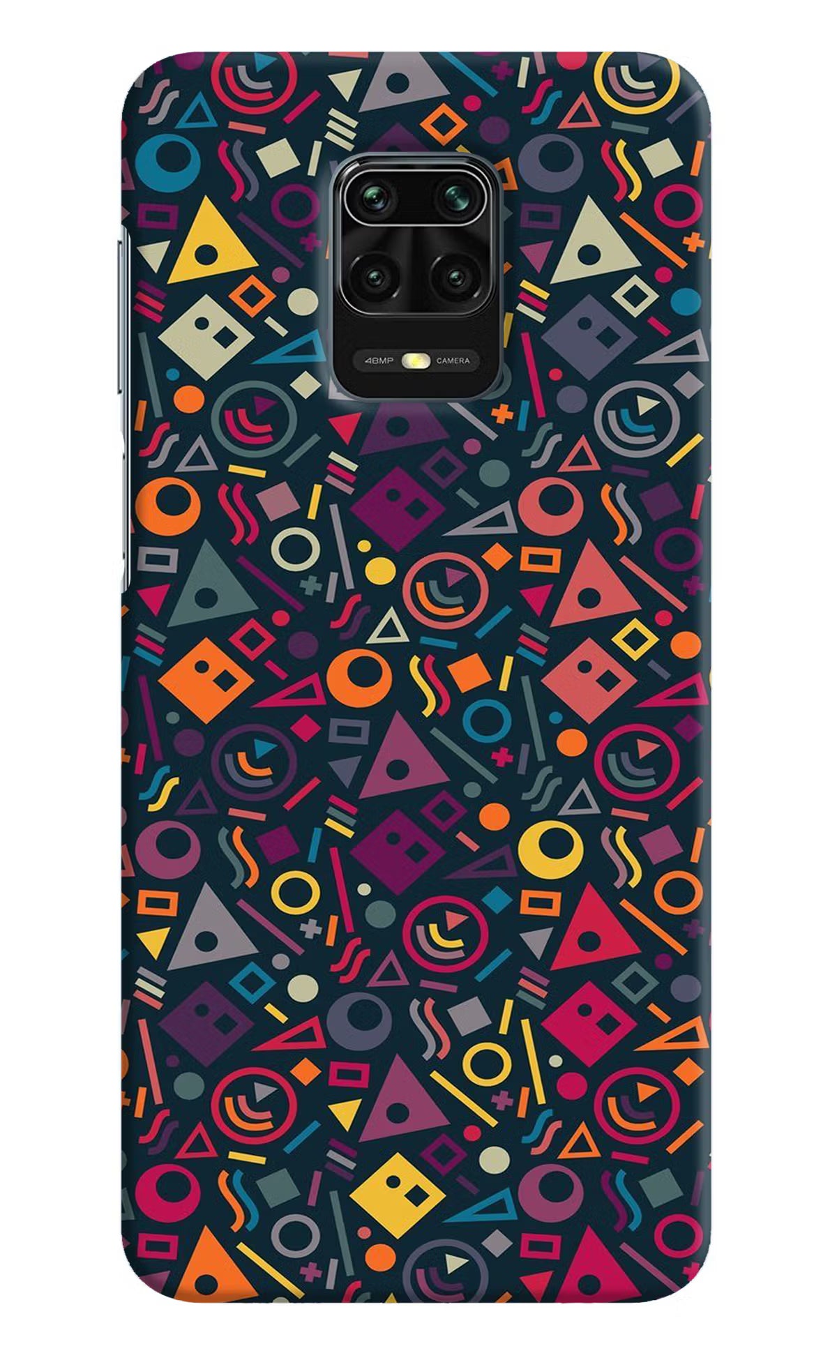 Geometric Abstract Redmi Note 9 Pro/Pro Max Hard Case Back Cover by Casekaro