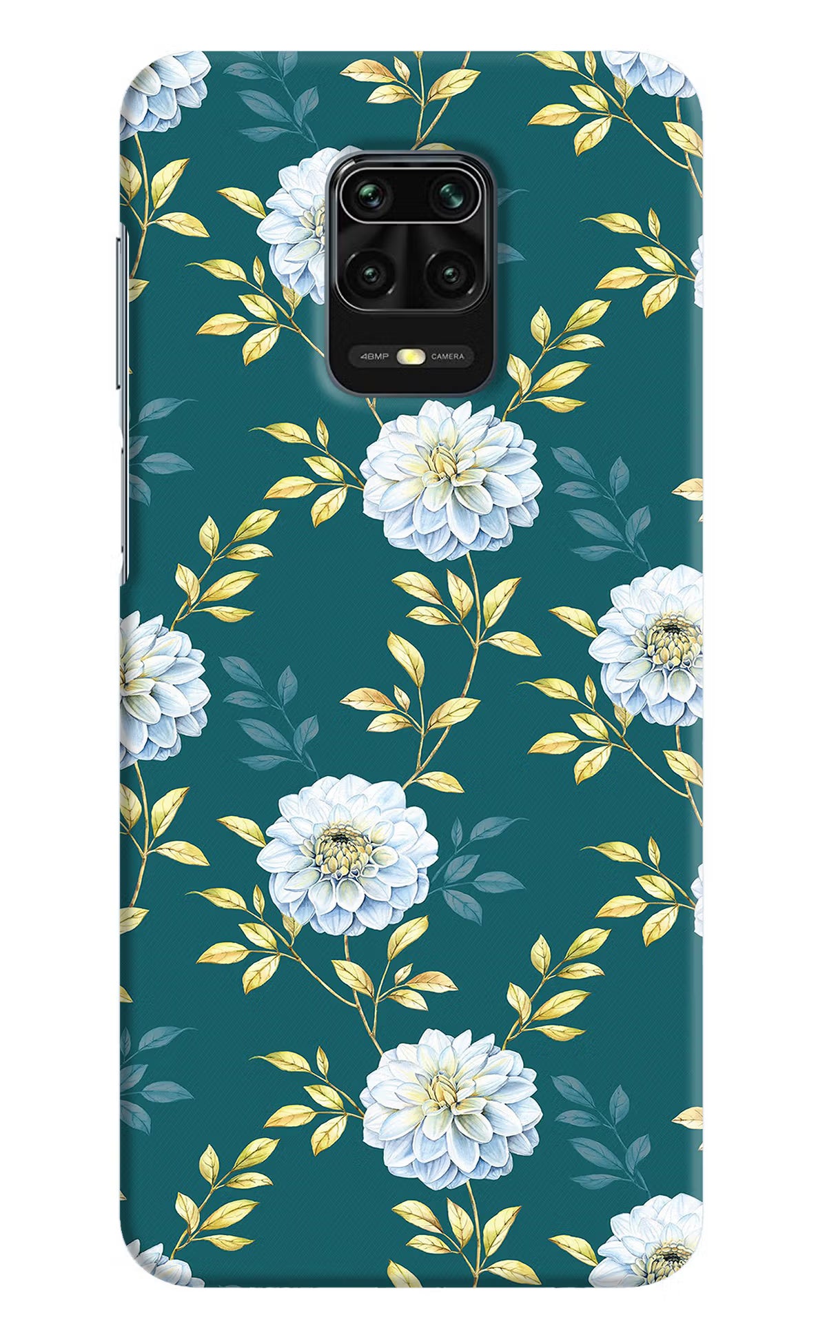 Flowers Redmi Note 9 Pro/Pro Max Hard Case Back Cover by Casekaro