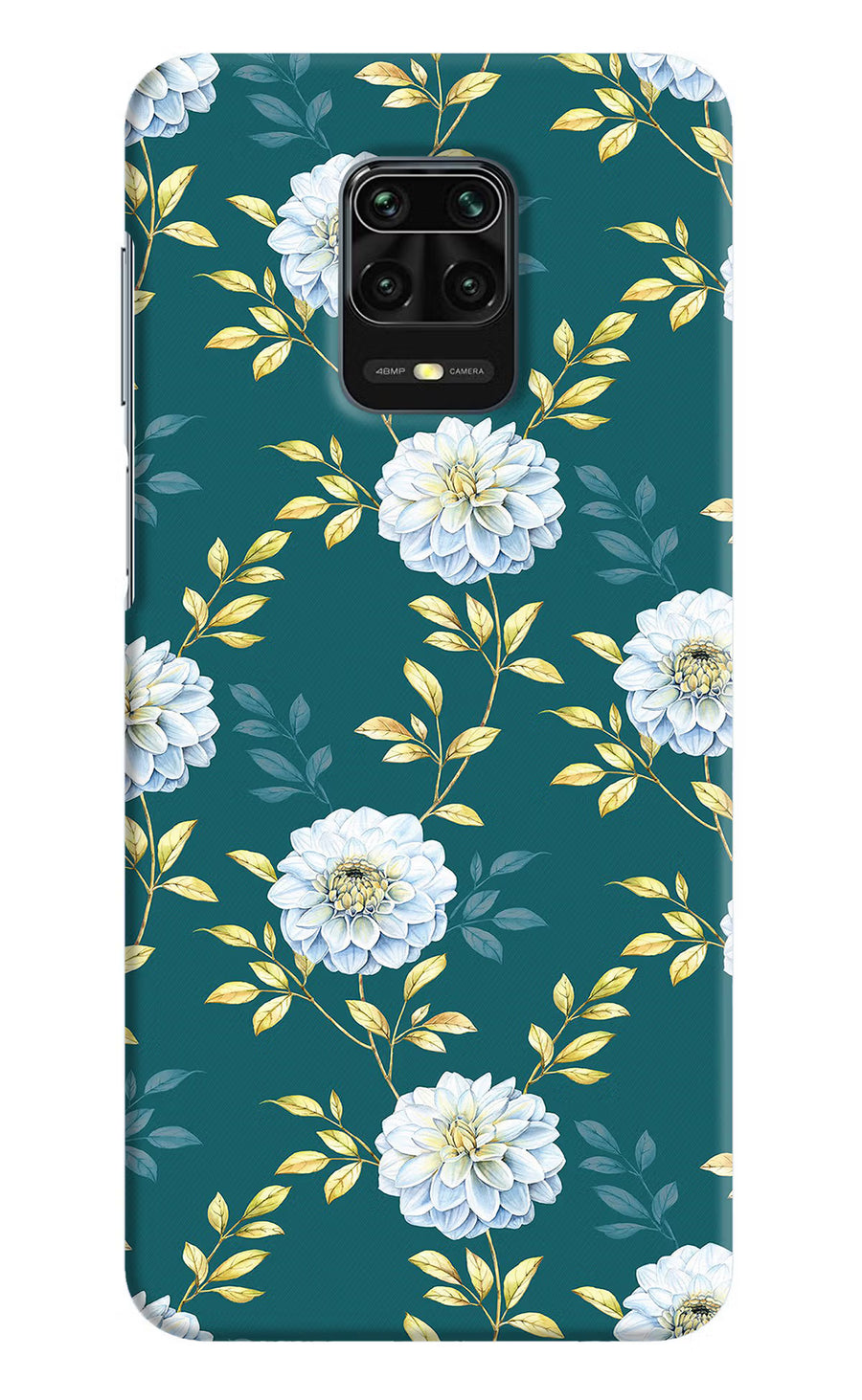 Flowers Redmi Note 9 Pro/Pro Max Back Cover, Hard case