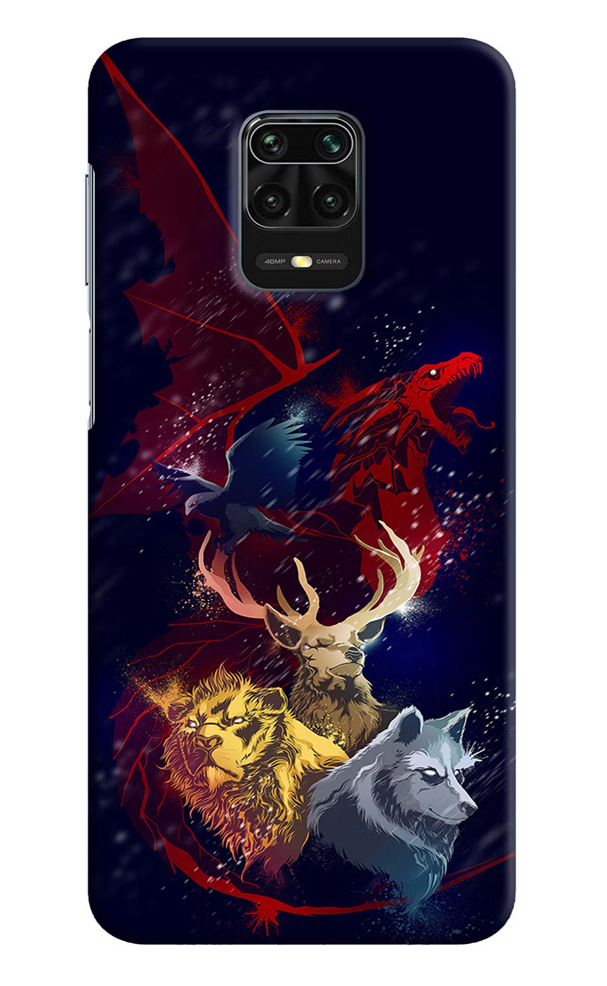 Game Of Thrones Redmi Note 9 Pro/Pro Max Hard Case Back Cover by Casekaro