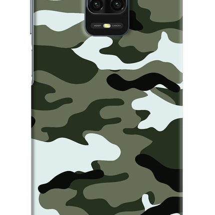 Camouflage Redmi Note 9 Pro/Pro Max Hard Case Back Cover by Casekaro