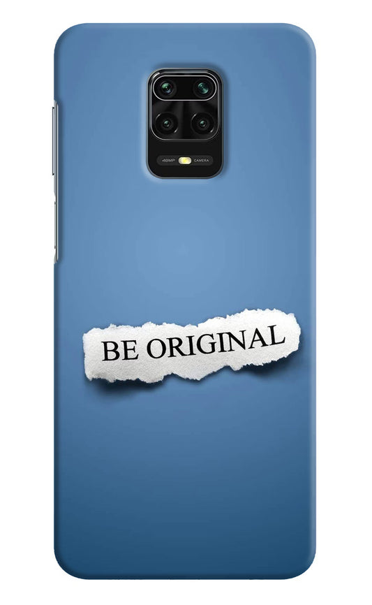Be Original Redmi Note 9 Pro/Pro Max Hard Case Back Cover by Casekaro