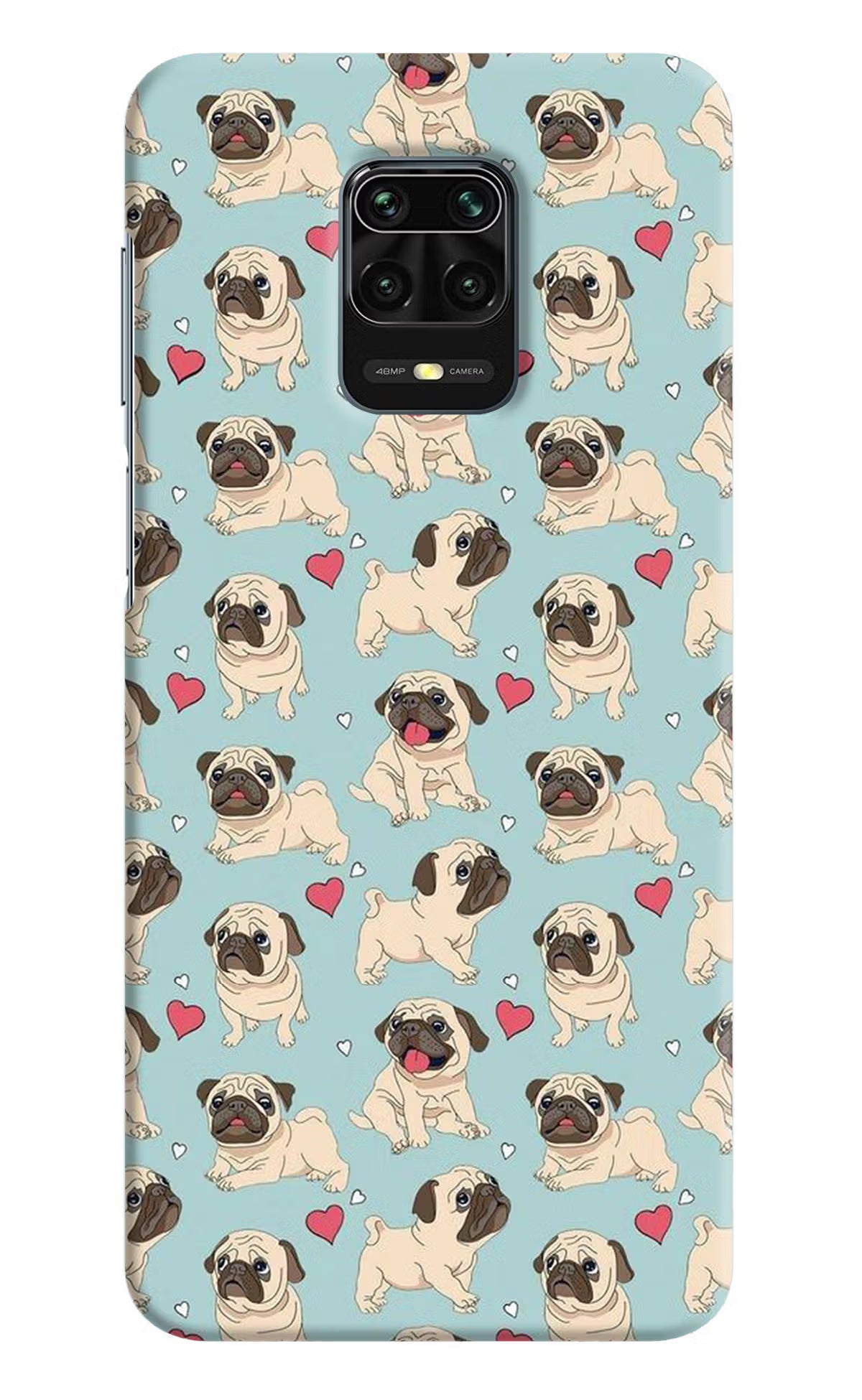Pug Dog Redmi Note 9 Pro/Pro Max Hard Case Back Cover by Casekaro