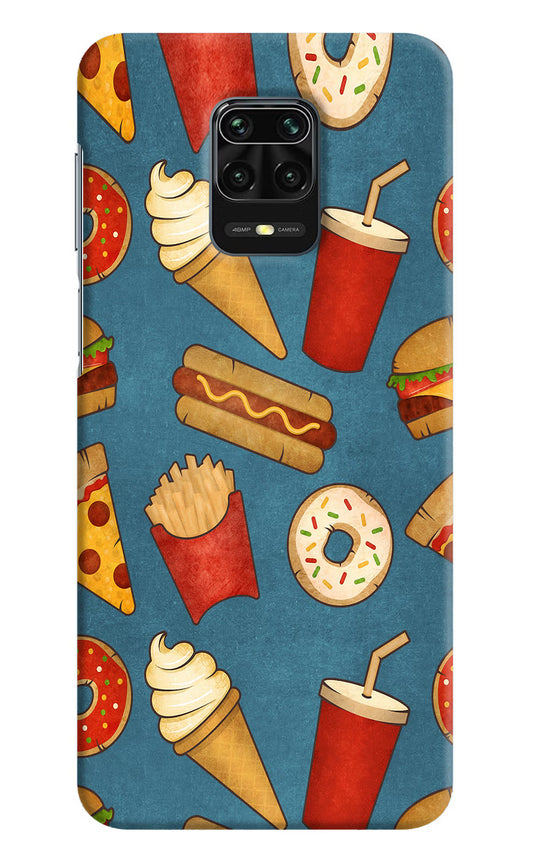 Foodie Redmi Note 9 Pro/Pro Max Hard Case Back Cover by Casekaro