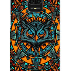 Angry Owl Art Redmi Note 9 Pro/Pro Max Hard Case Back Cover by Casekaro