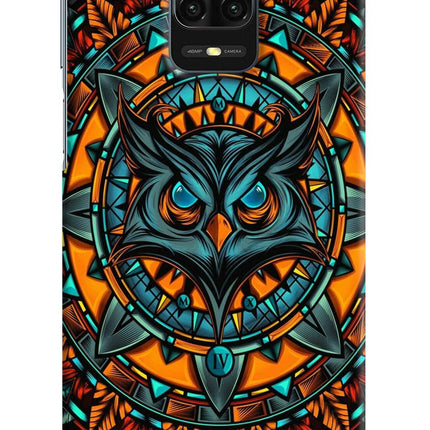 Angry Owl Art Redmi Note 9 Pro/Pro Max Hard Case Back Cover by Casekaro
