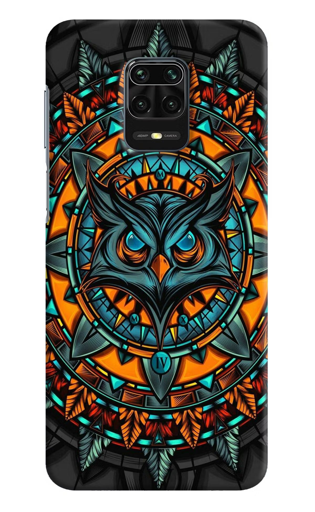 Angry Owl Art Redmi Note 9 Pro/Pro Max Hard Case Back Cover by Casekaro