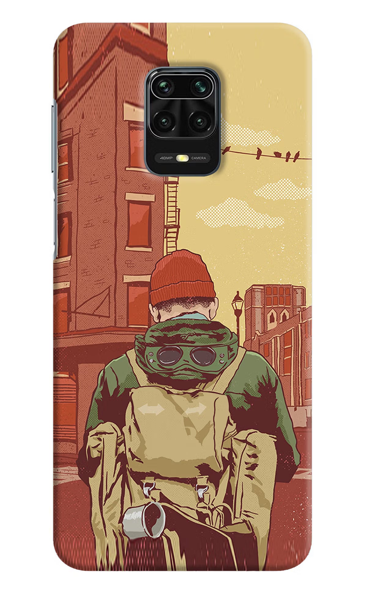 Adventurous Redmi Note 9 Pro/Pro Max Hard Case Back Cover by Casekaro